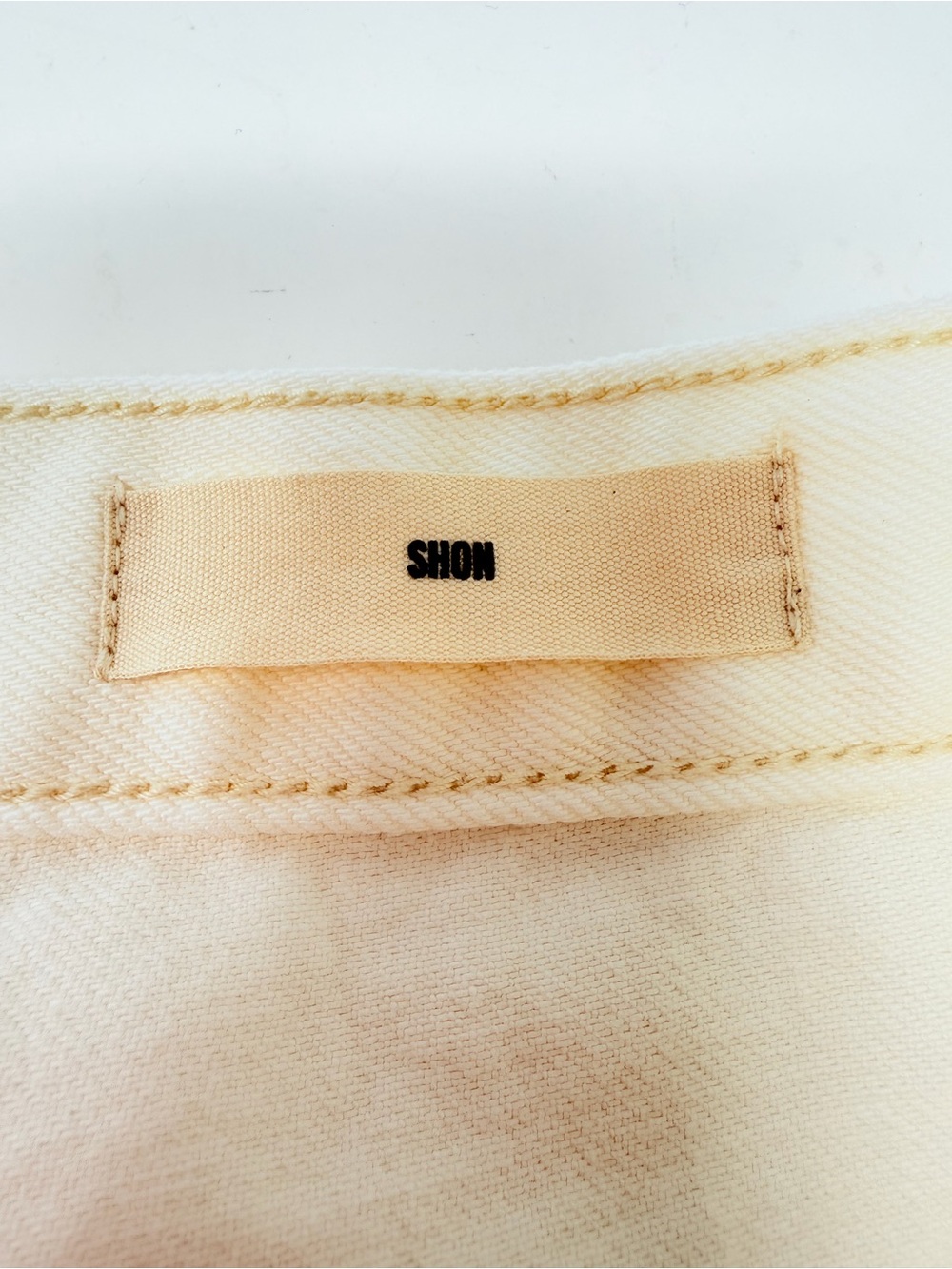 Nili Lotan Shon Jeans Cotton Cream Size 31 - Picture 10 of 14